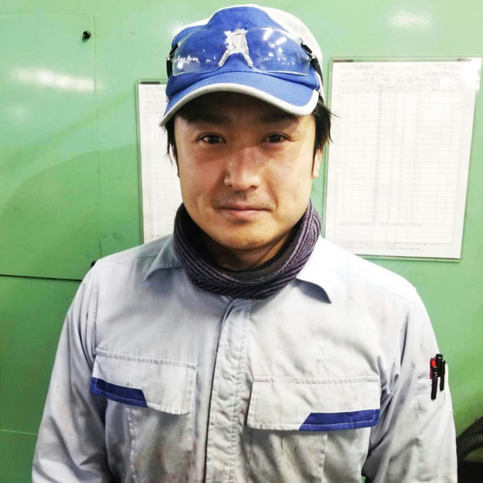 兵庫県の機械製造工場で働く山中貴志さん